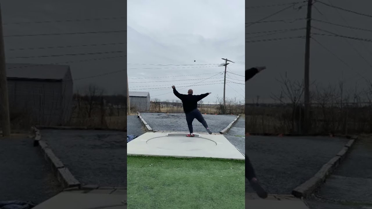 16 POUND SHOT PUT THROW 
