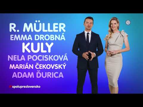 Spolu pre Slovensko - v nedeľu 7. 6. 2020 o 20:30 na TV Markíza