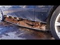 BMW E39 Восстановление порогов