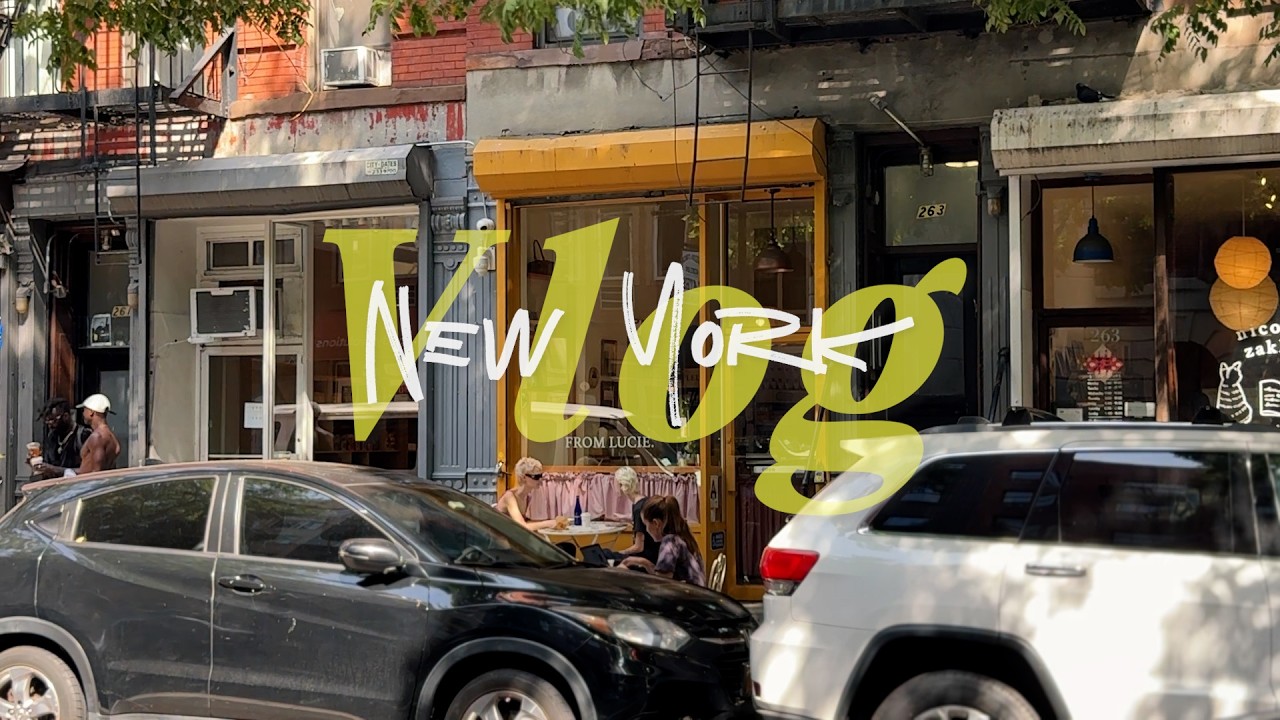 NEW YORK VLOG l 뉴욕 브이로그 🗽 '프렌즈' 감성 웨스트 빌리지 카페들.. 브로드웨이쇼, 타임스퀘어 M&M store, 버거는 7th street