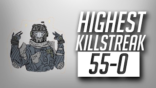 TITANFALL 2: Insane Killing Spree 55-0 | World Record?