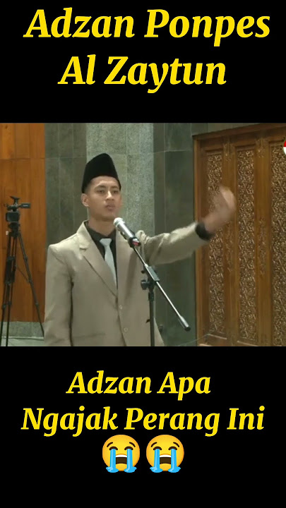 Adzan Ponpes Al Zaytun Viral di Medsos #alzaytun #alzaytunsesat #panjigumilang