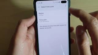 Galaxy S10 / S10+: How to Manually Set Date, Time and Timezone screenshot 1