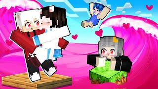 Mèo Simmy Cùng Cặp Đôi Phong Cận Và Sammy Thử Thách Thoát Khỏi SÓNG THẦN TÌNH YÊU Minecraft