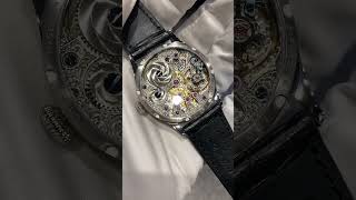Tourby Watches Argentum 40 Top Grade Hand Engraved Eta 6498-2