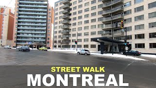 Sports Performance Montreal Street Walk: Cote Saint Luc, Victoria, Queen Mary - Winter 2021