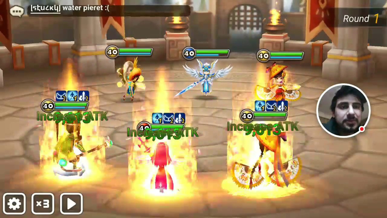 Tsoun Summoners War - One Guild War and some Arena