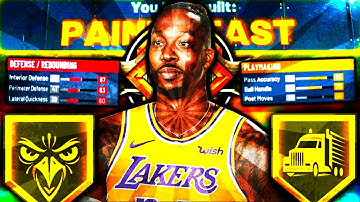 BEST PAINT BEAST BUILD IN NBA 2K20. MOST OVERPOWERED BEST DEMIGOD CENTER BUILD IN 2K20.