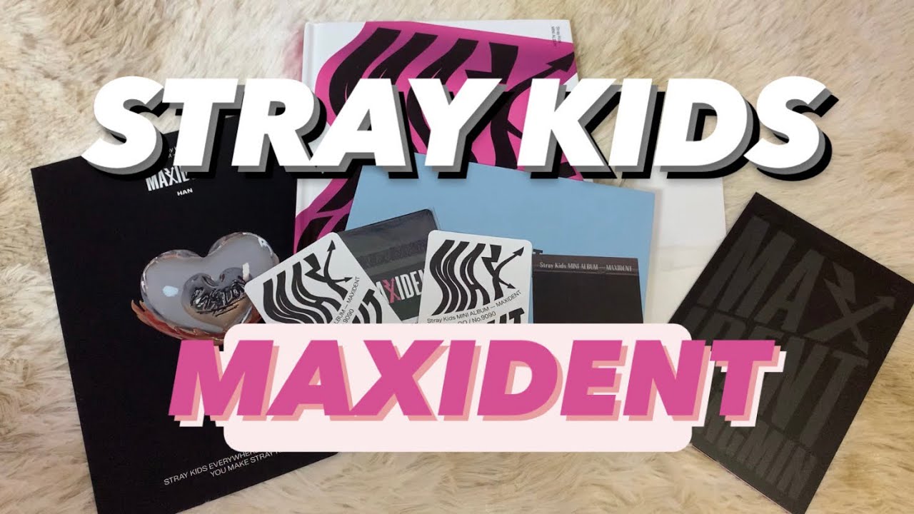 ♡Unboxing Stray Kids 스트레이키즈 7th Mini Album MAXIDENT (T-Crush, Heart & Go  Ver.)♡ 