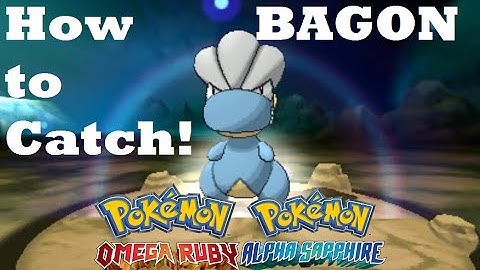 Pokemon Omega Ruby and Alpha Sapphire HOW TO CATCH/FIND BAGON IN METEOR FALLS!