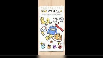 Brain Test Level 102 please help me find my socks