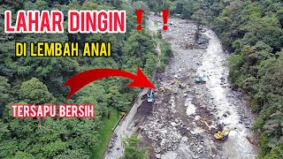 VIDEO UDARA❗❗DAMPAK BANJIR LAHAR DINGIN GUNUNG MARAPI KAWASAN LEMBAH ANAI KAMBUPATEN TANAH DATAR