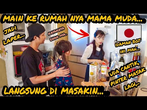 MAIN KE RUMAH MAMA MUDA JEPANG ! LANGSUNG DI MASAKIN DONG !! UDA CANTIK PINTER MASAK, IDAMAN DEH !!!