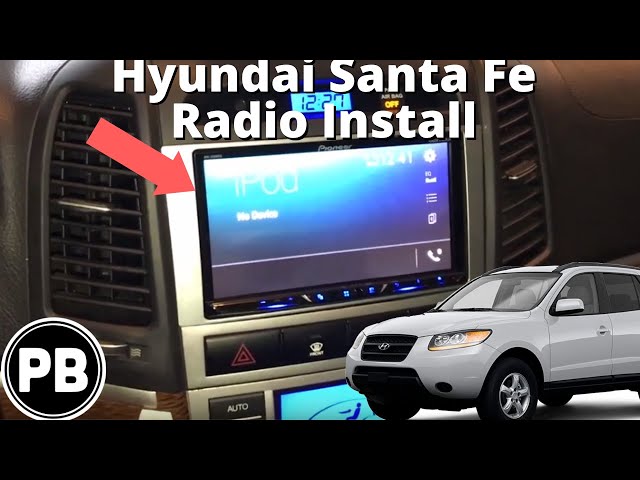 Stereo hyundai santa fe multimedia Sets for All Types of Models 