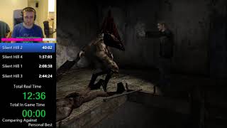 Team Silent Hill Speedrun Marathon in 3:33:55 (IGT: 2:41:36)