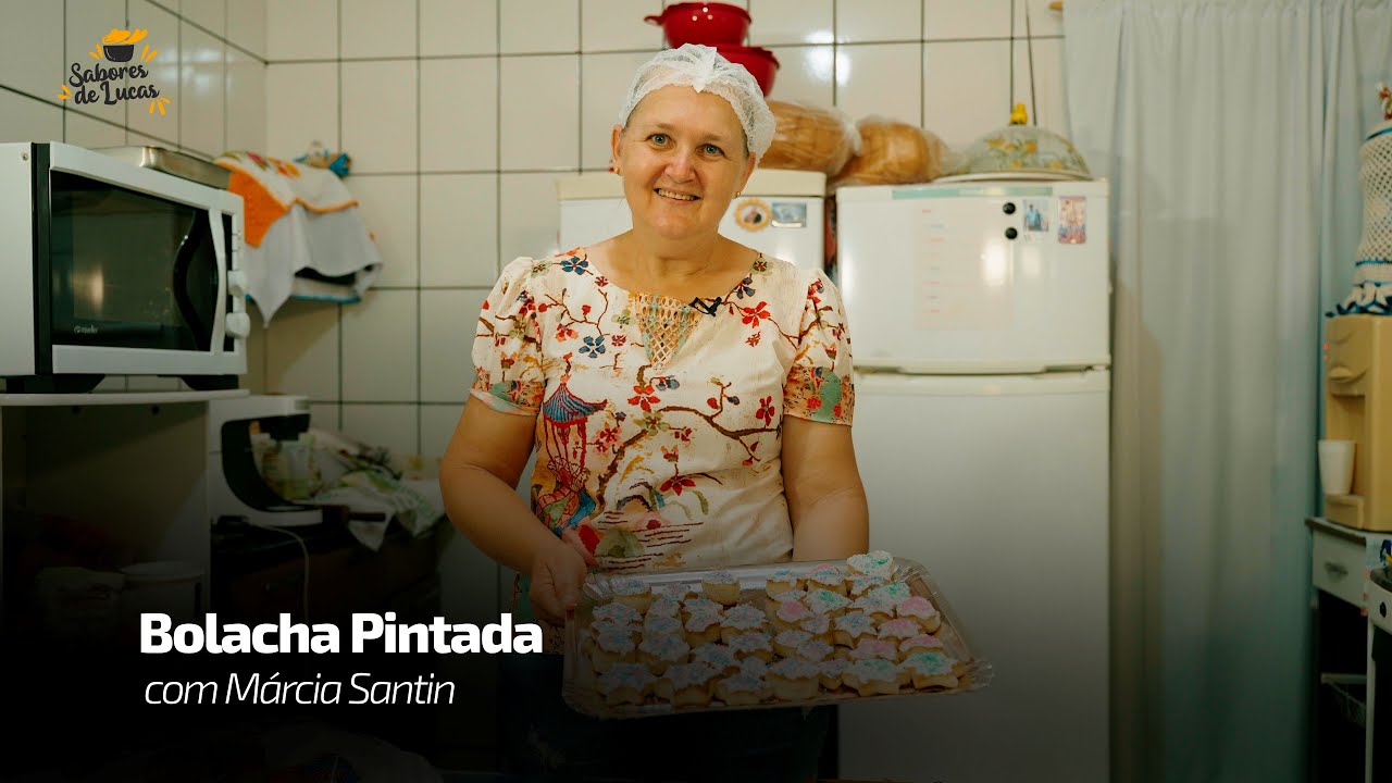 Programa Sabores de Lucas - Receita: Bolacha Pintada