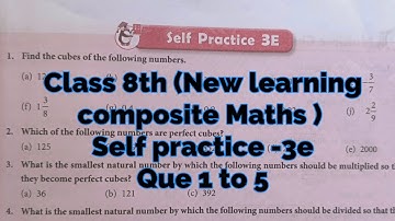 ex 3e | new learning composite mathematics class 8 solutions chapter3 | schand maths self practice3e