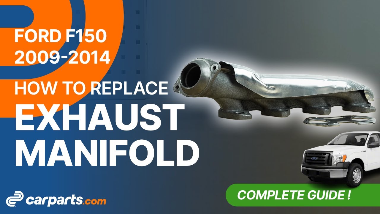 How to replace the Exhaust Manifold 2009-2014 4.6 Ford F150 🚗
