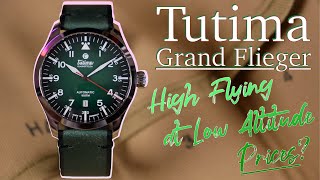 Tutima Grand Flieger Automatic 6105 Watch Review | High Flying at Low Altitude Prices? | Take Time