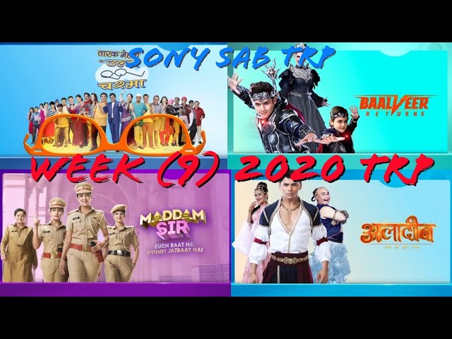 Sony SAB All Shows TRP Week (9) 2020 (Bollywood spoiler) class=