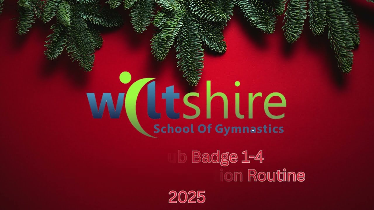 Christmas Competition 2025 Girl’s Club Badge 1-4 routine