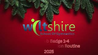 Christmas Compeion 2025 Girls Club Badge 1-4 Routine