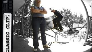 Teacher Vs. Skateboarders at Handrail NO SKATEBOARDING