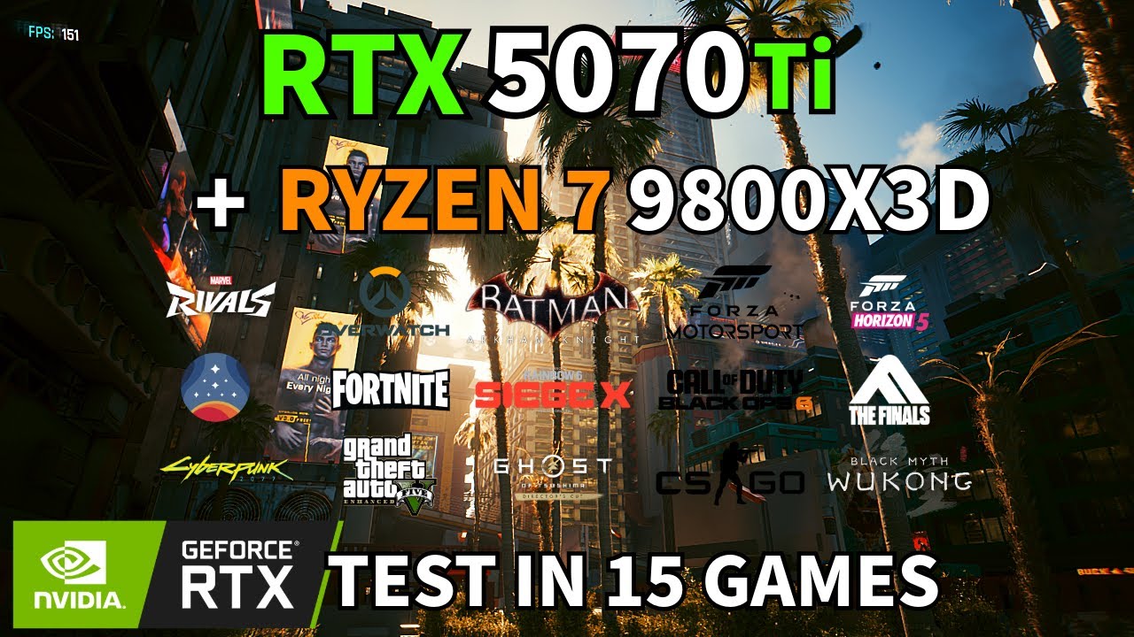 RTX 5070 Ti 4K Gaming Beast? DLSS 4 + Frame Gen + Ray Tracing Tested in 15 Games!