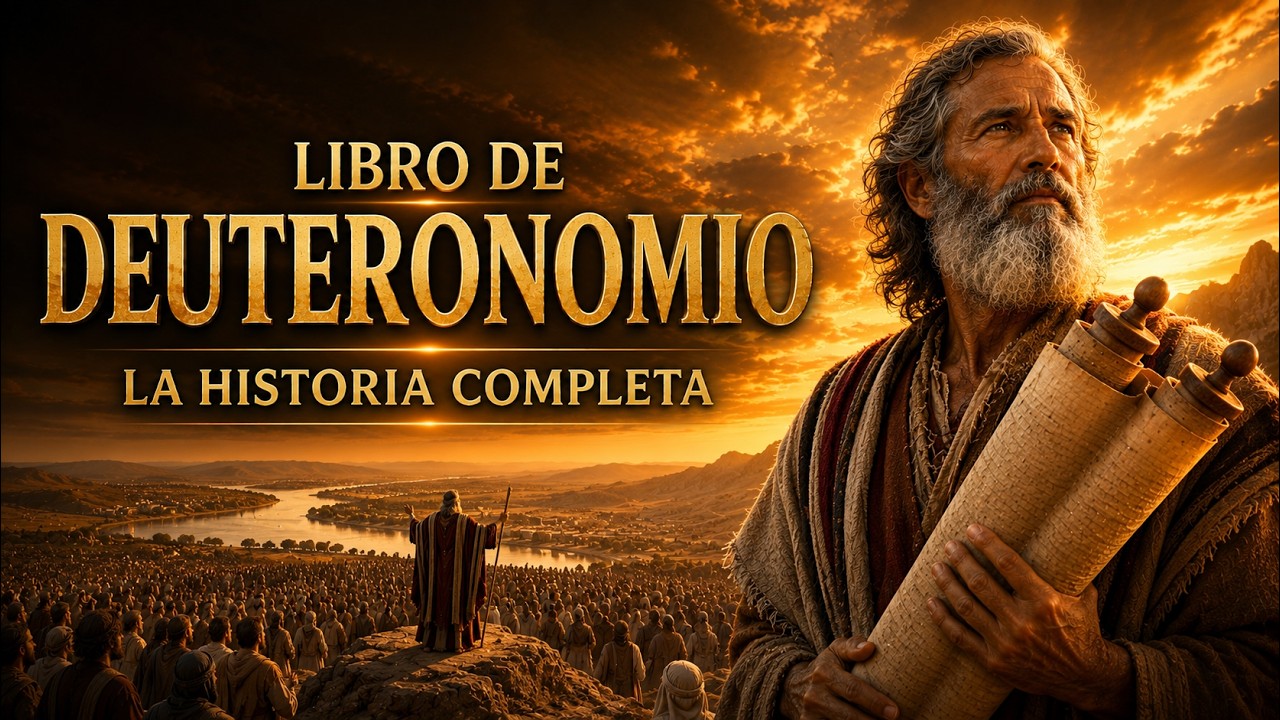 Deuteronomio Completo | El Último Mensaje de Moisés Antes de Morir | La Biblia Explicada