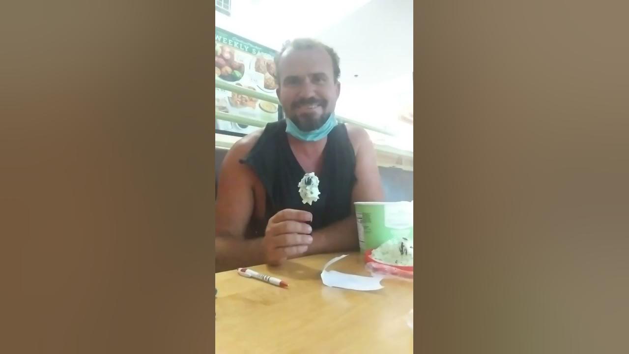 bulking while eating icecream austin texas YouTube