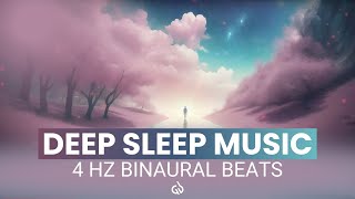 4 Hz Binaural Beats for Deep Sleep: Delta Waves & Deep Sleep Music