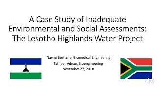 Lesotho Highlands Water Project