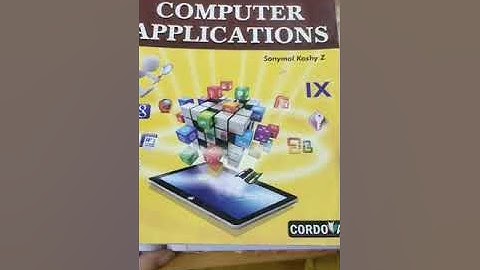 Class-9,Subject-Computer, Video-1, Syllabus, Paper pattern, Chapter-1,Part-1, by Miss  Rancy