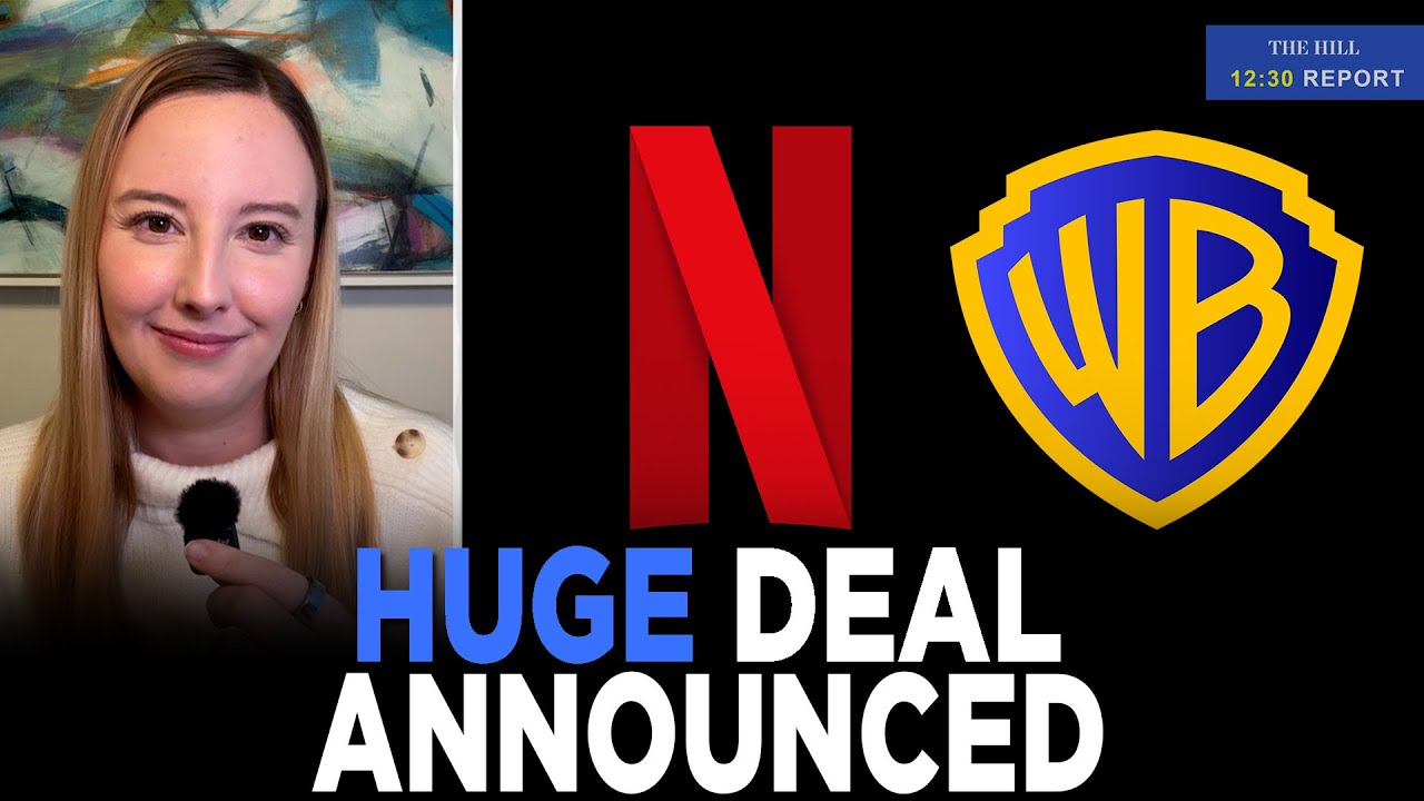 Netflix To Buy Warner Bros., INCLUDING HBO Max, For B — 12:30 Report | TRENDING