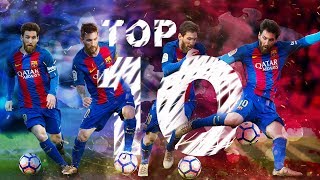 Los 10 mejores goles de Messi en la temporada 2016/17