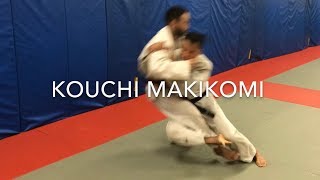 Judo throw Kouchi makikomi by Hien Pham