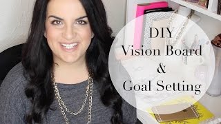 DIY Vision Board | Goal Setting How To
