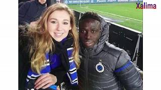 La  petite amie et Krépin Diatta  en toute complicité