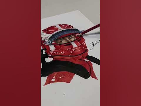 Drawing Charles Leclerc - YouTube