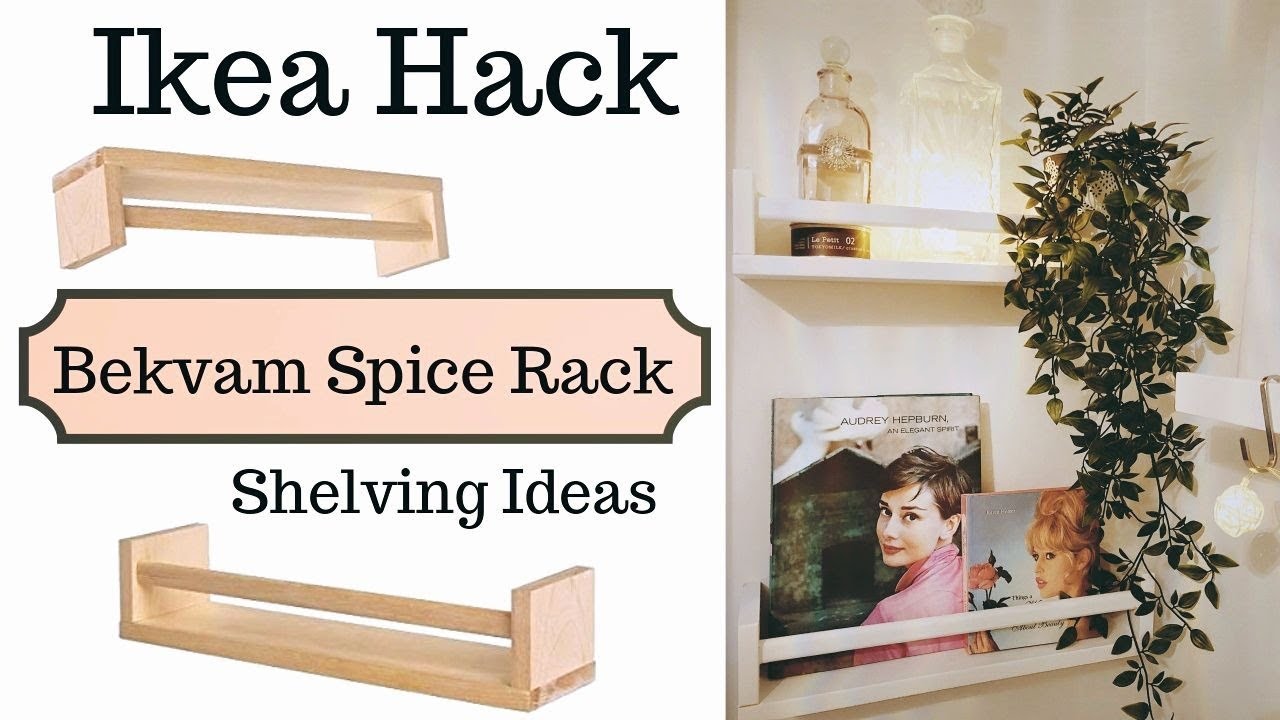 Ikea Home Hack Bekvam Spice Racks Easy Diy Shelving Storage