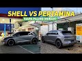 Vlog ioniq 5  045 duel shell vs pertamina  pilih mana