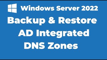 141. How to Backup and Restore DNS in Windows Server 2022