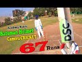 GoPro Batsman Helmet Camera POV ! Cricket Academy Match