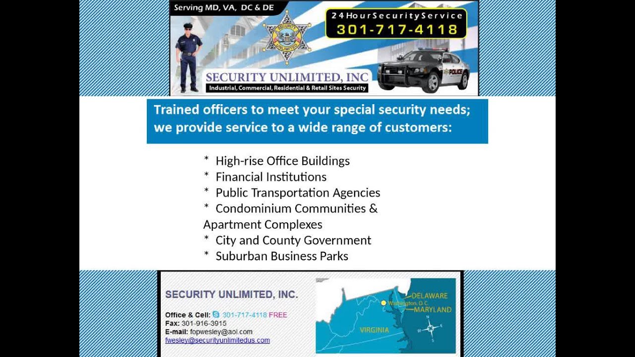 Fire Watch in Virginia Security Unlimited Inc YouTube