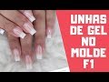 Unhas de Gel no Molde F1