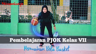 Video Pembelajaran PJOK Kelas VII Materi Permainan Bola Basket #dirumahsaja screenshot 3