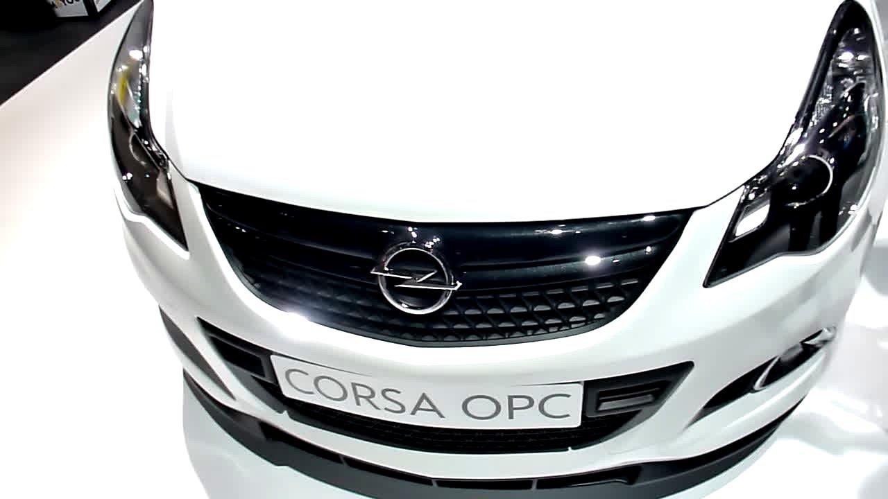2013 Opel Corsa Opc 1 6 Turbo Nurburgring Edition Exterieur Interieur In Detail Iaa 2013