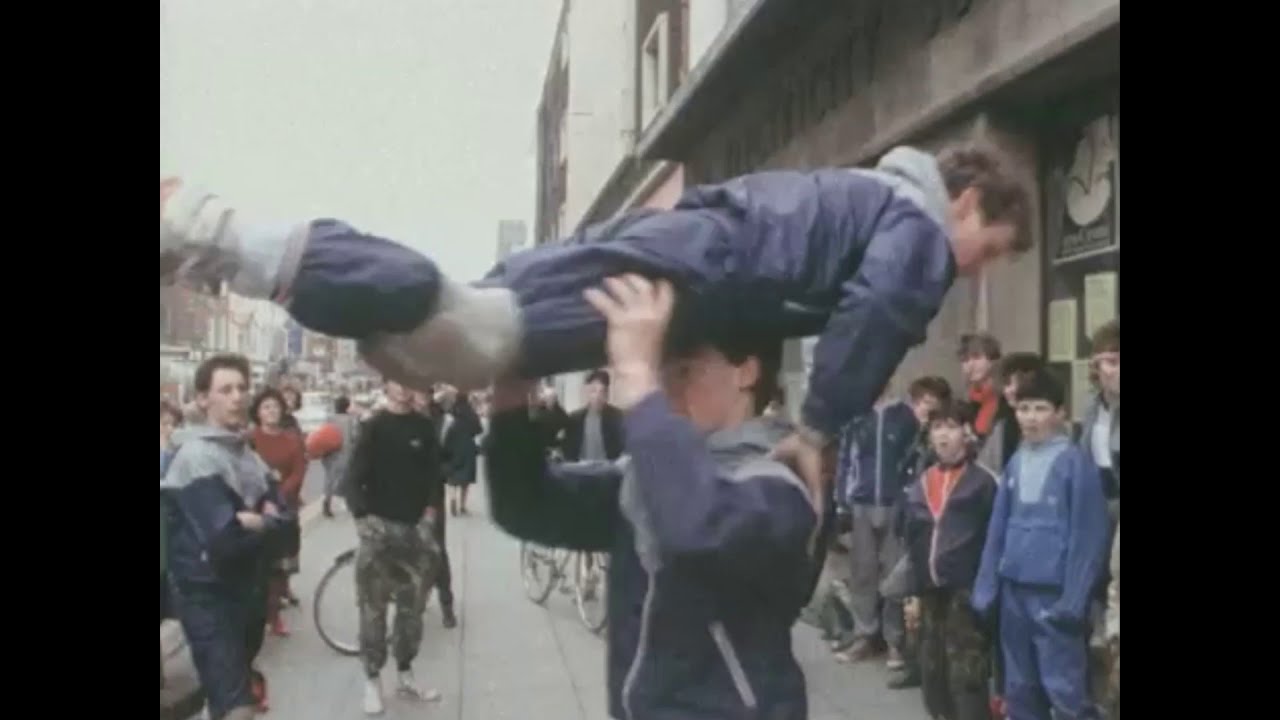 Breakdancing in Limerick (1984) - YouTube