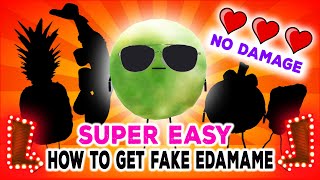 NO DAMAGE❤️| HOW TO GET FAKE EDAMAME🍈in | SECRET STAYCATION! | ROBLOX