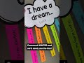 🌈 ☮️ Martin Luther King Jr art idea!
